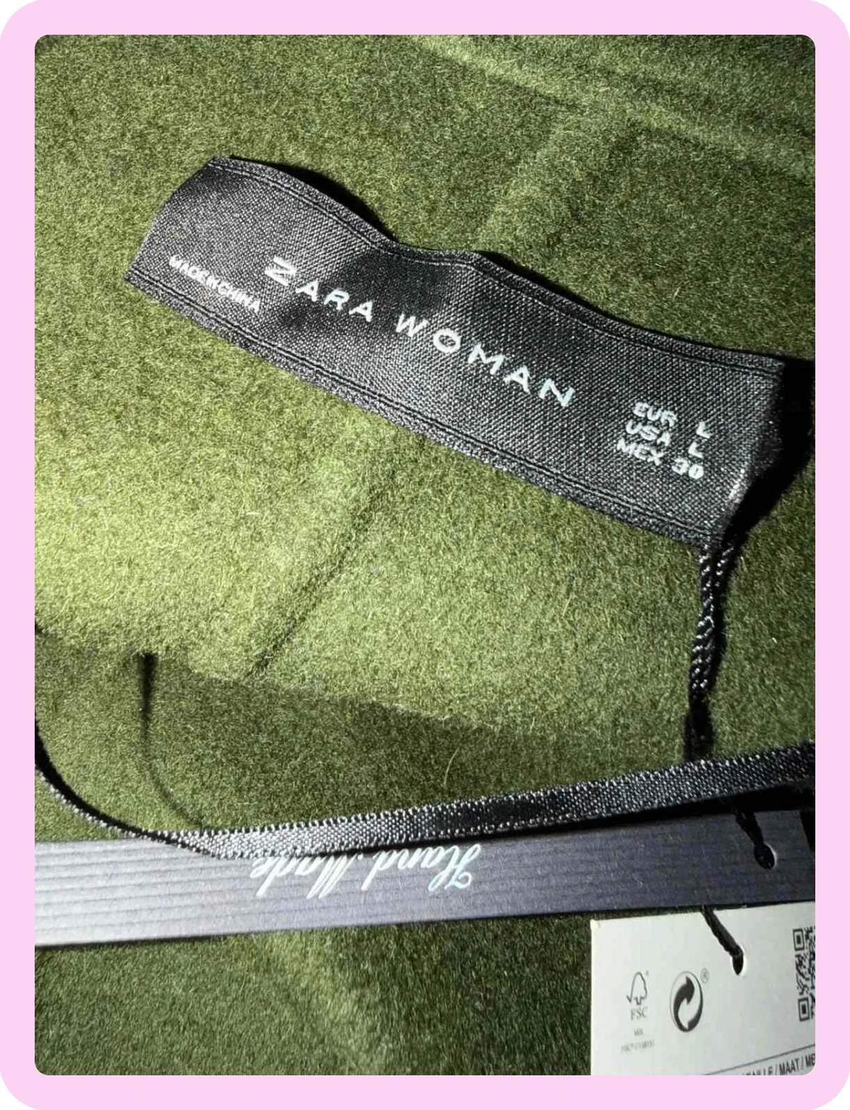 Zara women's coat size l never worn – photo 10